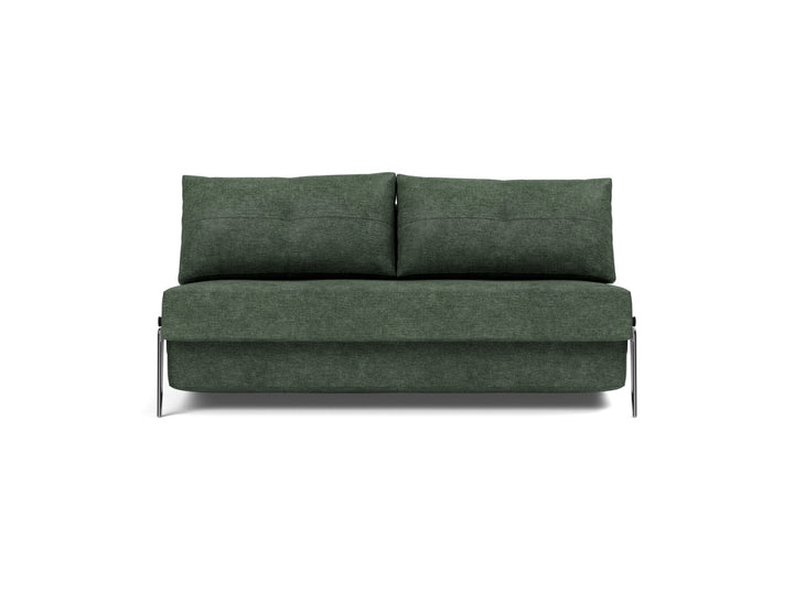 Canapea extensibila Cubed Alu 160x200cm, tesatura la alegere #material_281-avella-pine-green