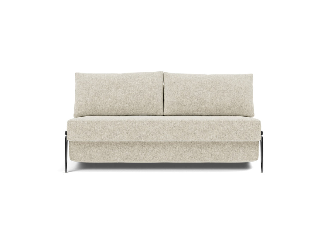Canapea extensibila Cubed Alu 160x200cm, tesatura la alegere #material_357-taura-off-white