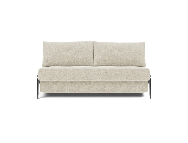 Canapea extensibila Cubed Alu 160x200cm, tesatura la alegere #material_357-taura-off-white