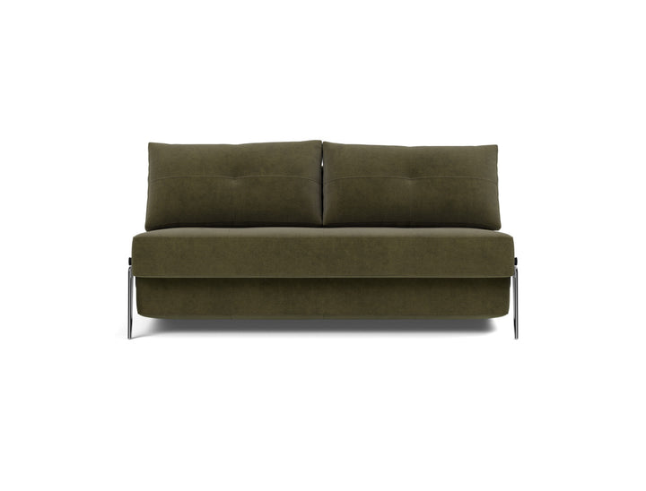 Canapea extensibila Cubed Alu 160x200cm, tesatura la alegere #material_316-cordufine-pine-green