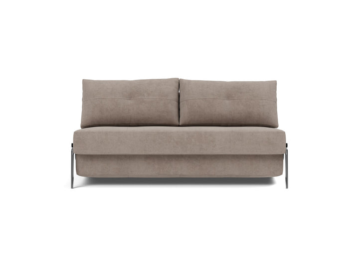 Canapea extensibila Cubed Alu 160x200cm, tesatura la alegere #material_318-cordufine-beige