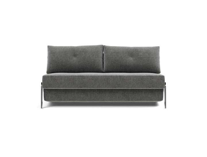 Canapea extensibila Cubed Alu 160x200cm, tesatura la alegere #material_563-twist-charcoal