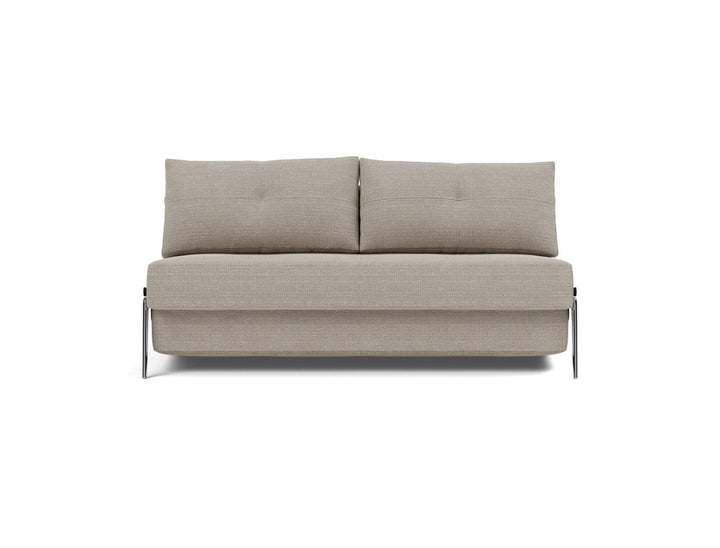 Canapea extensibila Cubed Alu 160x200cm, tesatura la alegere #material_579-kenya-gravel