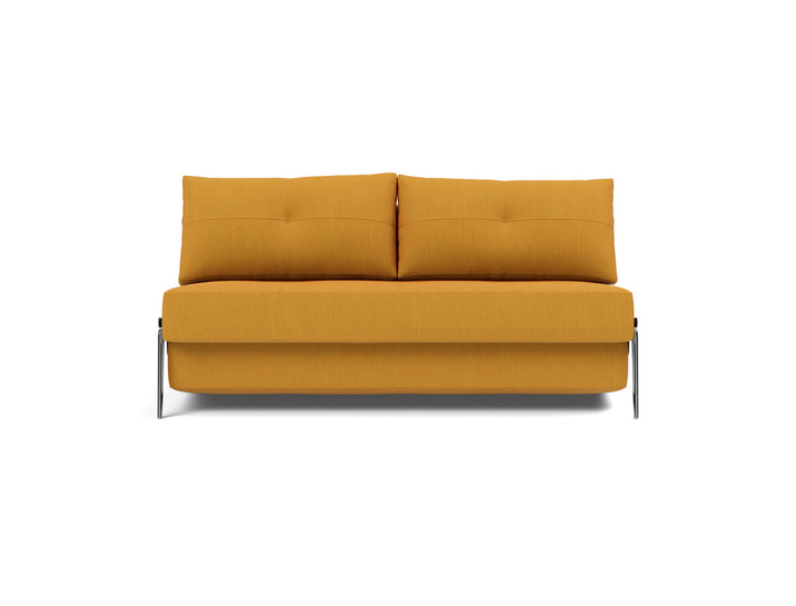 Canapea extensibila Cubed Alu 160x200cm, tesatura la alegere #material_507-elegance-burned-curry