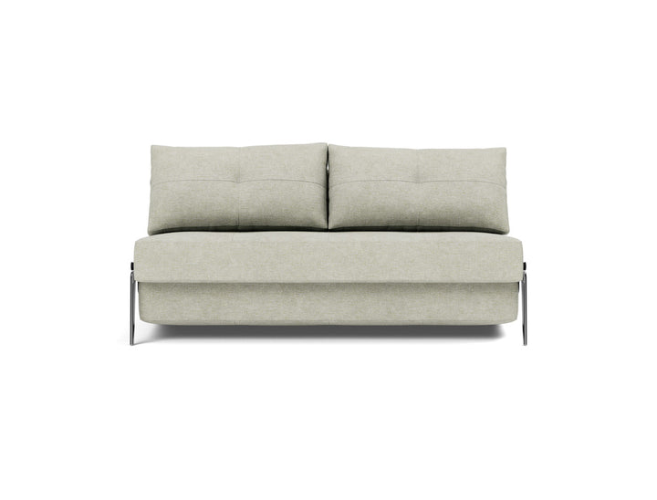 Canapea extensibila Cubed Alu 160x200cm, tesatura la alegere #material_280-avella-sand