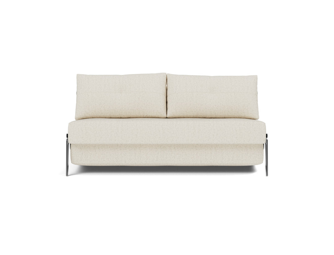 Canapea extensibila Cubed Alu 160x200cm, tesatura la alegere #material_531-boucl-off-white