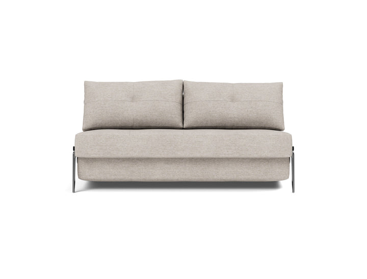 Canapea extensibila Cubed Alu 160x200cm, tesatura la alegere #material_471-yuveno-sand