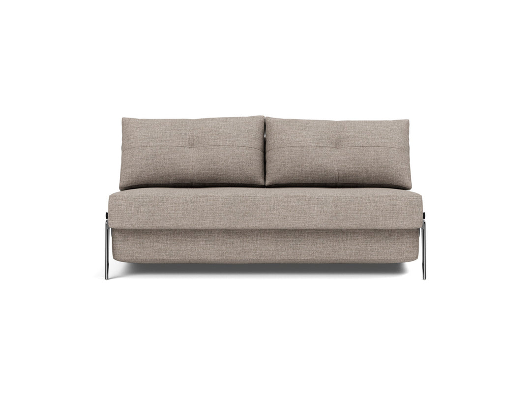 Canapea extensibila Cubed Alu 160x200cm, tesatura la alegere #material_472-yuveno-warm-grey