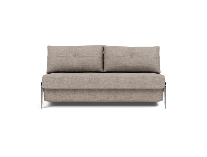 Canapea extensibila Cubed Alu 160x200cm, tesatura la alegere #material_472-yuveno-warm-grey