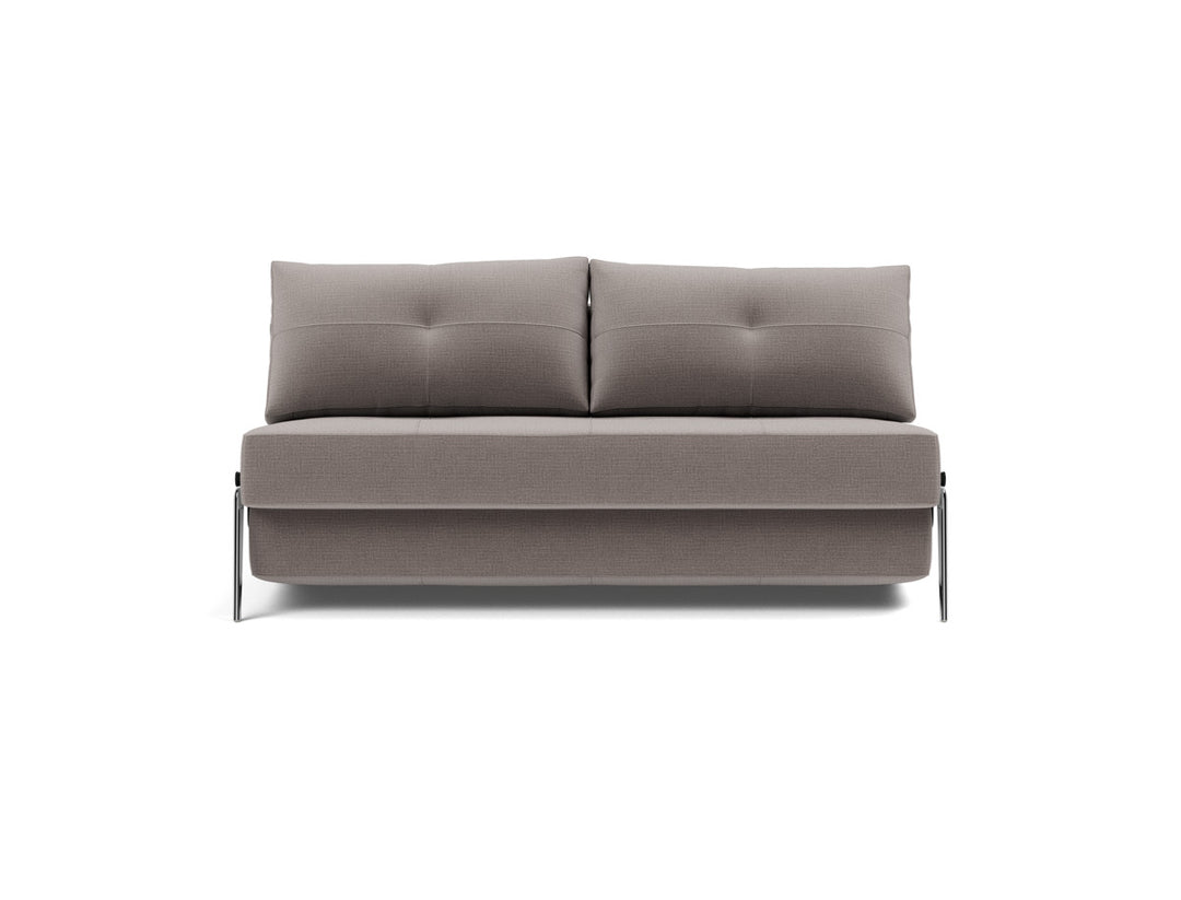 Canapea extensibila Cubed Alu 160x200cm, tesatura la alegere #material_418-esina-truffle
