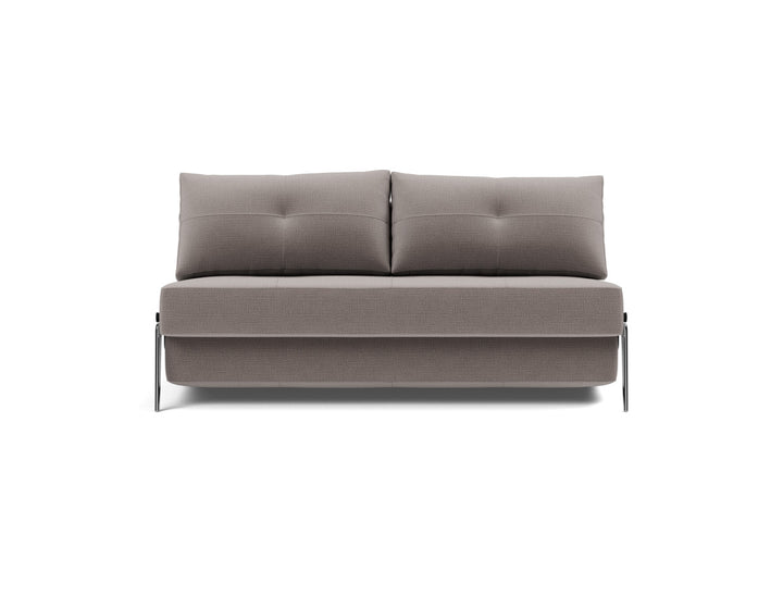 Canapea extensibila Cubed Alu 160x200cm, tesatura la alegere #material_418-esina-truffle