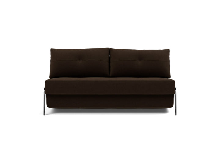 Canapea extensibila Cubed Alu 160x200cm, tesatura la alegere #material_358-taura-chocco