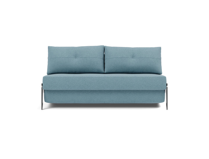 Canapea extensibila Cubed Alu 160x200cm, tesatura la alegere #material_525-mixed-dance-light-blue