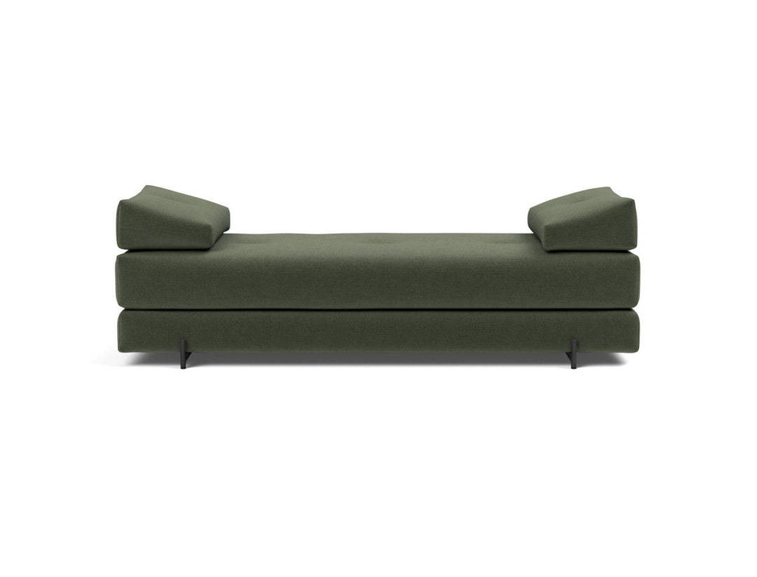 Canapea extensibila Sigmund Indu 160x200 cm, tesatura la alegere #material_413-esina-olive-green