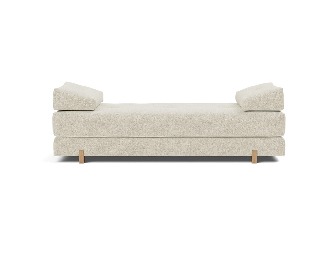 Canapea extensibila Sigmund Oak 160x200 cm, tesatura la alegere #material_357-taura-off-white