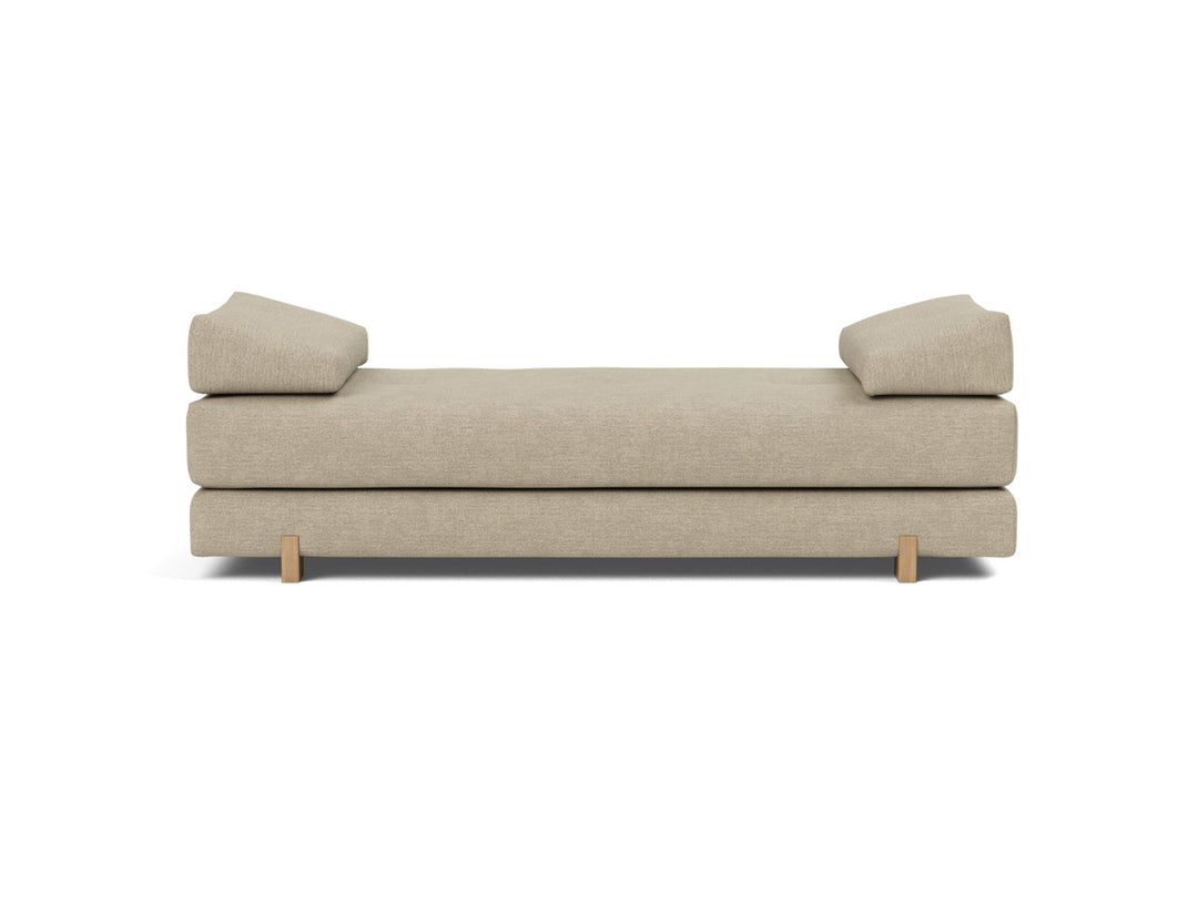 Canapea extensibila Sigmund Oak 160x200 cm, tesatura la alegere #material_356-taura-sand
