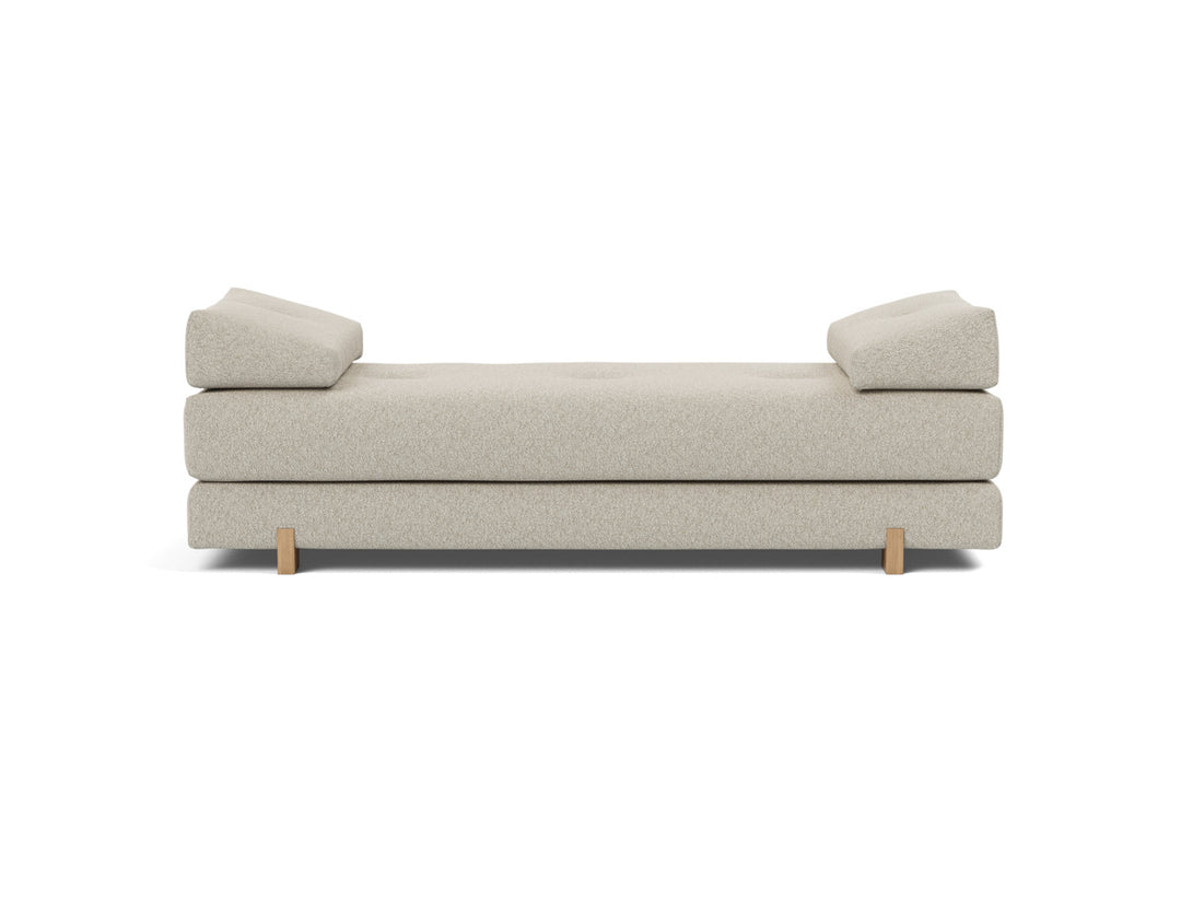 Canapea extensibila Sigmund Oak 160x200 cm, tesatura la alegere #material_539-boucl-beige
