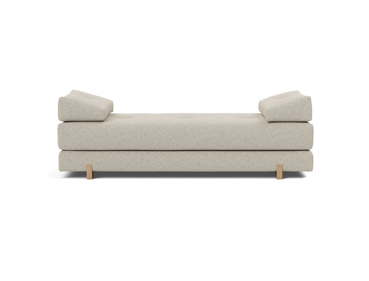 Canapea extensibila Sigmund Oak 160x200 cm, tesatura la alegere #material_539-boucl-beige