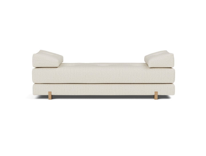 Canapea extensibila Sigmund Oak 160x200 cm, tesatura la alegere #material_531-boucl-off-white