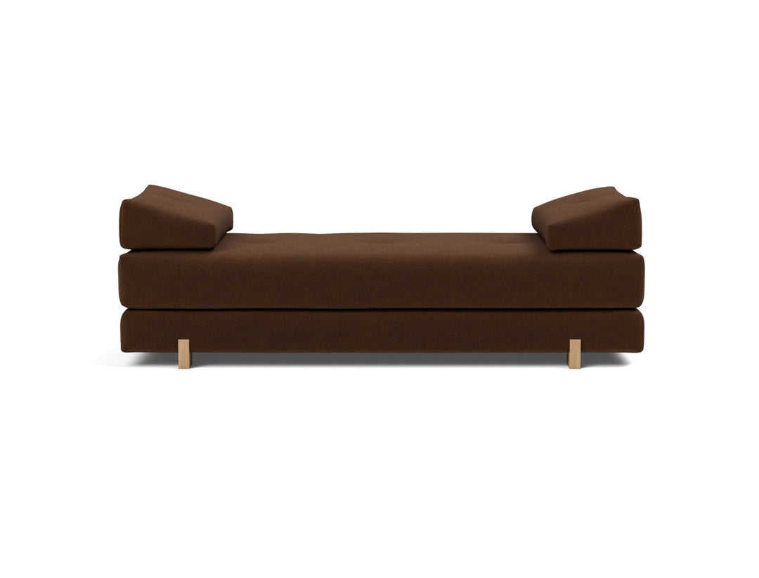 Canapea extensibila Sigmund Oak 160x200 cm, tesatura la alegere #material_359-taura-cappuccino