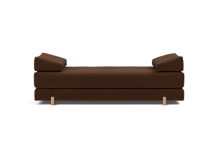 Canapea extensibila Sigmund Oak 160x200 cm, tesatura la alegere #material_359-taura-cappuccino
