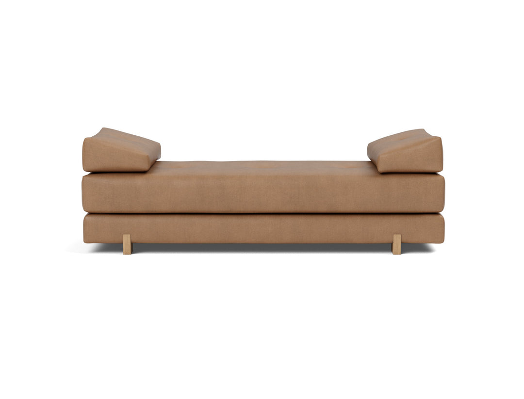 Canapea extensibila Sigmund Oak 160x200 cm, tesatura la alegere #material_551-faunal-brown