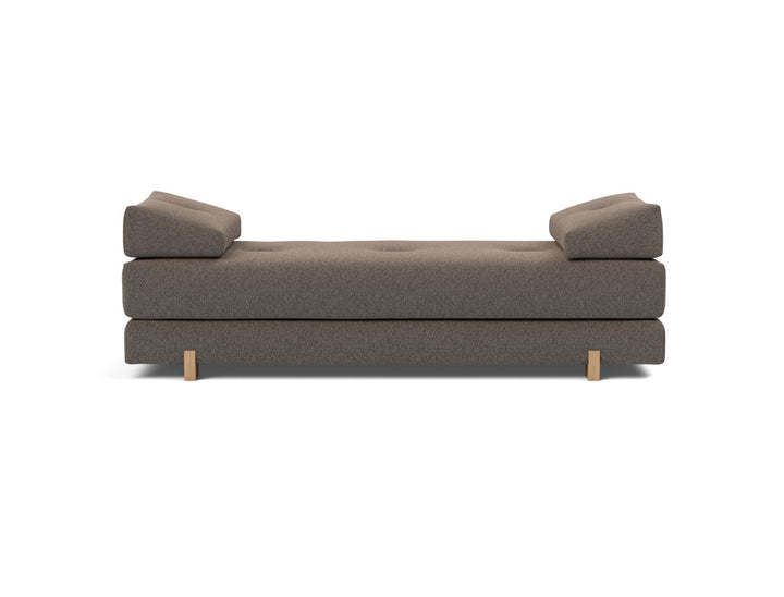 Canapea extensibila Sigmund Oak 160x200 cm, tesatura la alegere #material_530-boucl-taupe