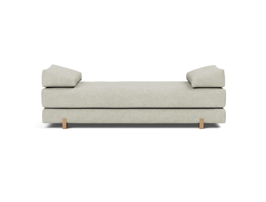 Canapea extensibila Sigmund Oak 160x200 cm, tesatura la alegere #material_280-avella-sand