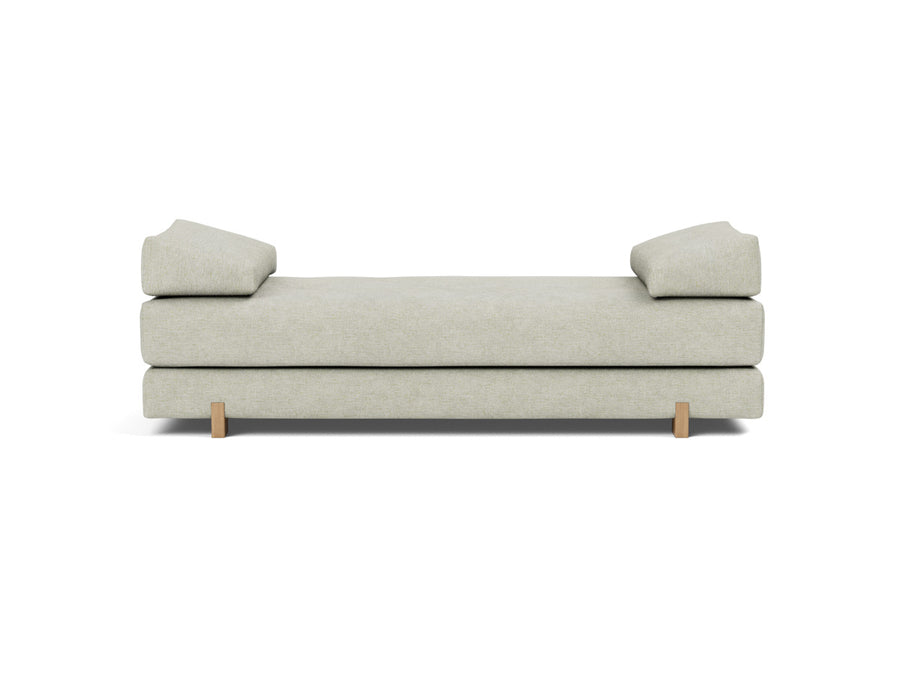Canapea extensibila Sigmund Oak 160x200 cm, tesatura la alegere #material_280-avella-sand