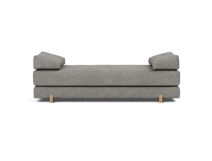 Canapea extensibila Sigmund Oak 160x200 cm, tesatura la alegere #material_282-avella-warm-grey