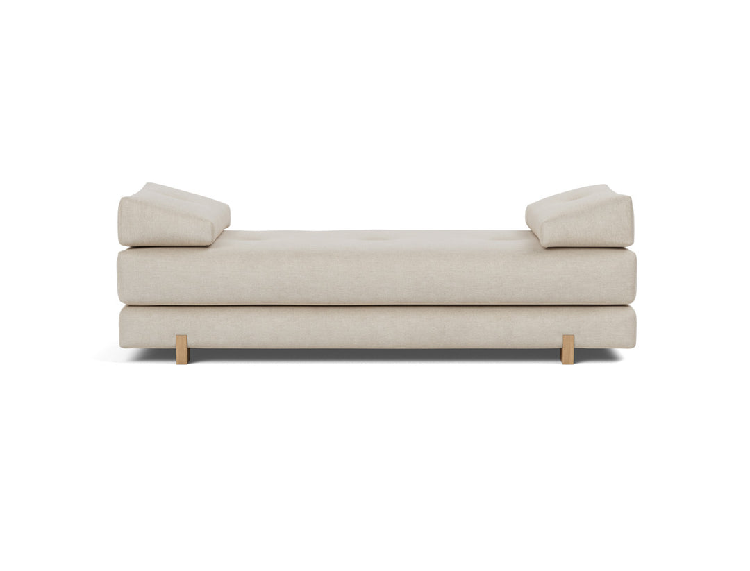 Canapea extensibila Sigmund Oak 160x200 cm, tesatura la alegere #material_586-phobos-latte