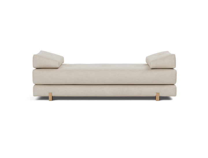 Canapea extensibila Sigmund Oak 160x200 cm, tesatura la alegere #material_586-phobos-latte