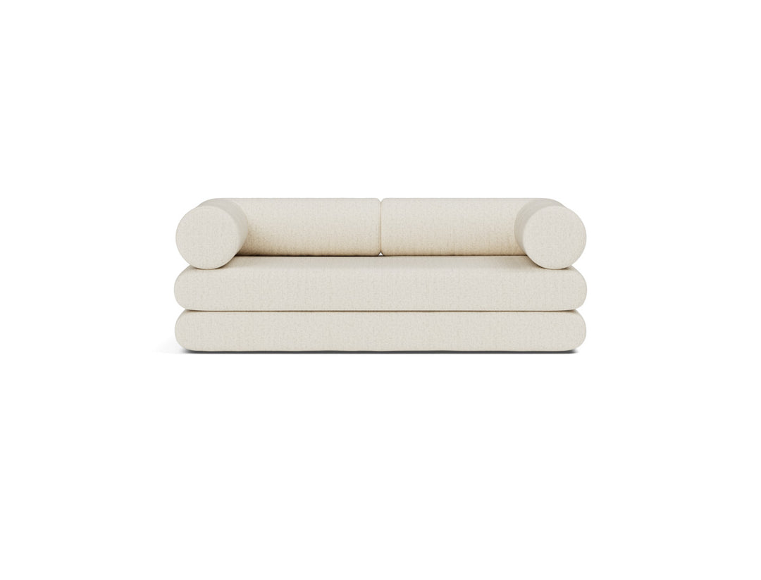 Canapea extensibila Circlus cu brate in forma de L 180x200cm, tesatura la alegere #material_531-boucl-off-white