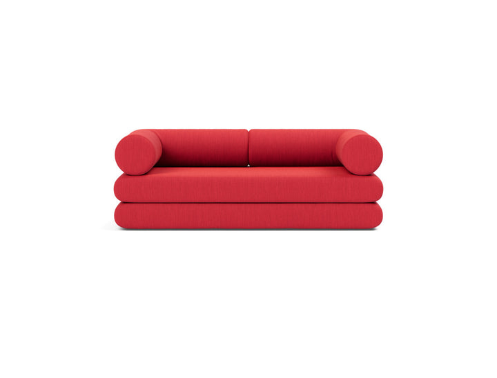 Canapea extensibila Circlus cu brate in forma de L 180x200cm, tesatura la alegere #material_511-elegance-red