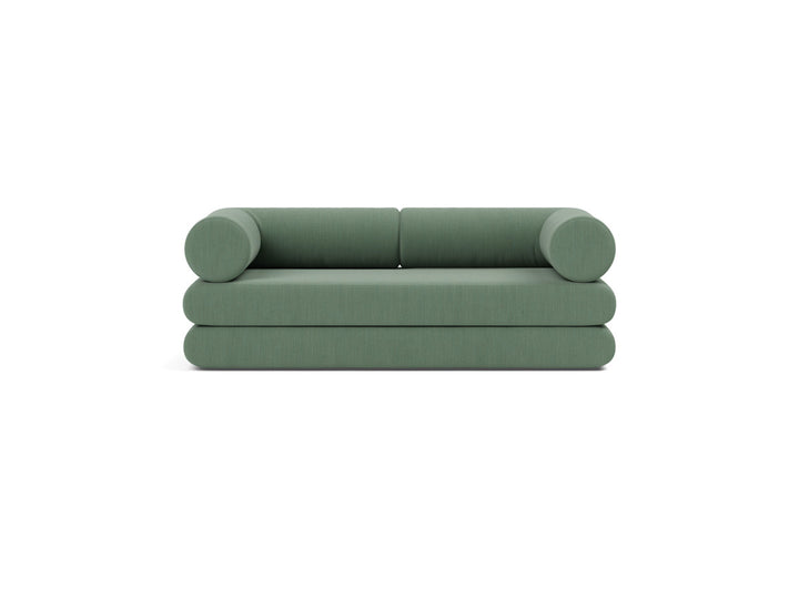Canapea extensibila Circlus cu brate in forma de L 180x200cm, tesatura la alegere #material_518-elegance-green