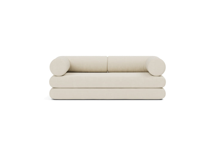Canapea extensibila Circlus cu brate in forma de L 180x200cm, tesatura la alegere #material_594-corduroy-ivory