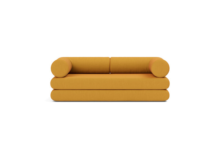 Canapea extensibila Circlus cu brate in forma de L 180x200cm, tesatura la alegere #material_507-elegance-burned-curry
