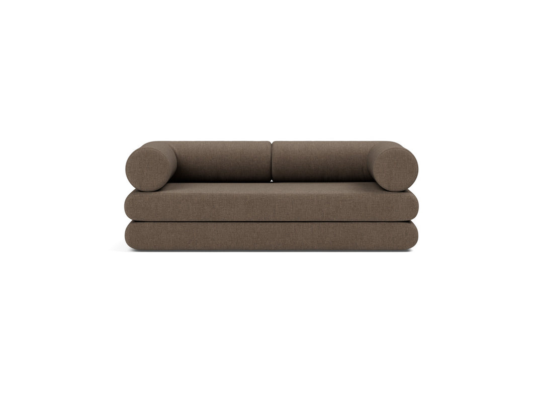 Canapea extensibila Circlus cu brate in forma de L 180x200cm, tesatura la alegere #material_411-esina-cedar-brown