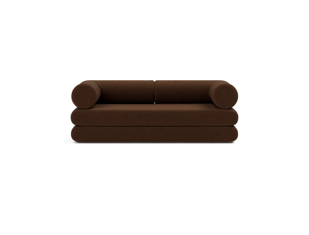 Canapea extensibila Circlus cu brate in forma de L 180x200cm, tesatura la alegere #material_359-taura-cappuccino