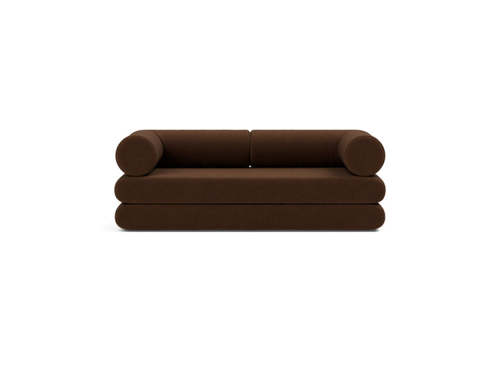 Canapea extensibila Circlus cu brate in forma de L 180x200cm, tesatura la alegere #material_359-taura-cappuccino