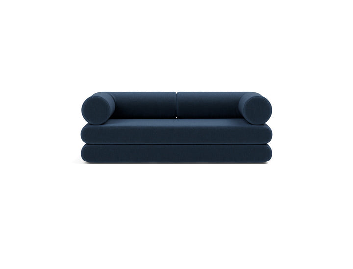 Canapea extensibila Circlus cu brate in forma de L 180x200cm, tesatura la alegere #material_414-esina-indigo-blue