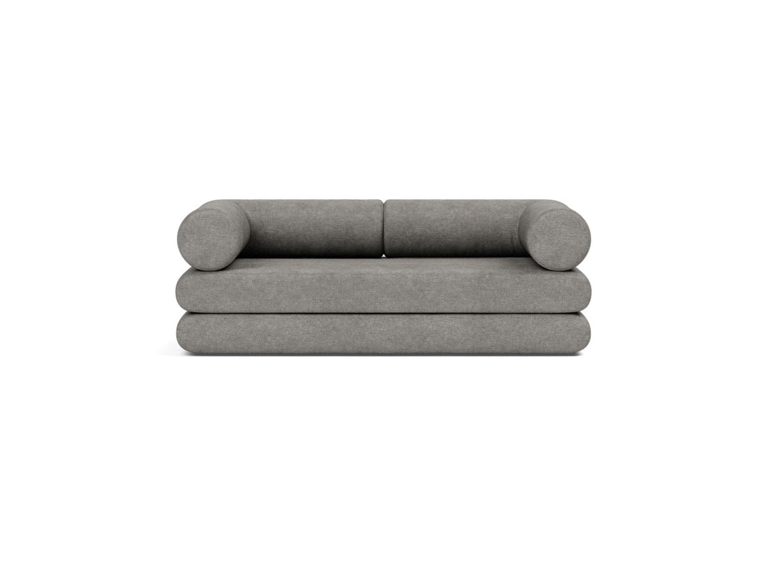 Canapea extensibila Circlus cu brate in forma de L 180x200cm, tesatura la alegere #material_282-avella-warm-grey