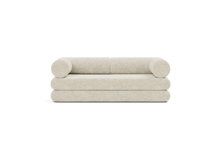 Canapea extensibila Circlus cu brate in forma de L 180x200cm, tesatura la alegere #material_357-taura-off-white
