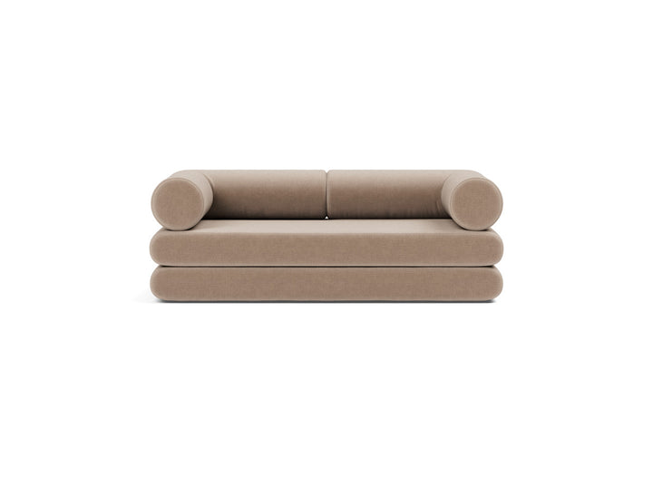 Canapea extensibila Circlus cu brate in forma de L 180x200cm, tesatura la alegere #material_417-esina-mocha