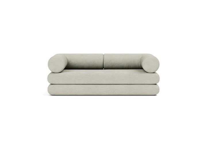 Canapea extensibila Circlus cu brate in forma de L 180x200cm, tesatura la alegere #material_280-avella-sand