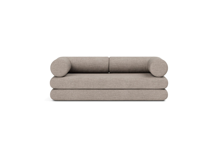 Canapea extensibila Circlus cu brate in forma de L 180x200cm, tesatura la alegere #material_472-yuveno-warm-grey