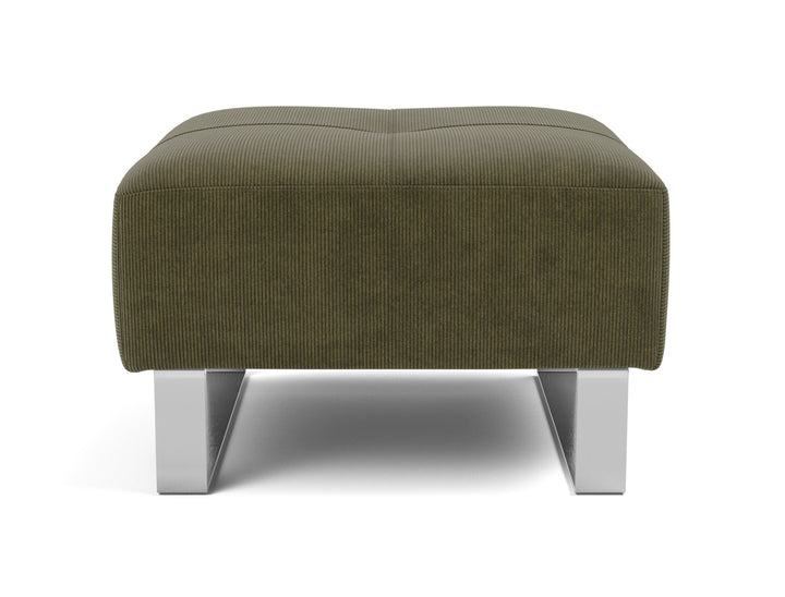 Taburet otoman Supremax/Cassius D.E.L. 65x65cm, tesatura la alegere #material_316-cordufine-pine-green