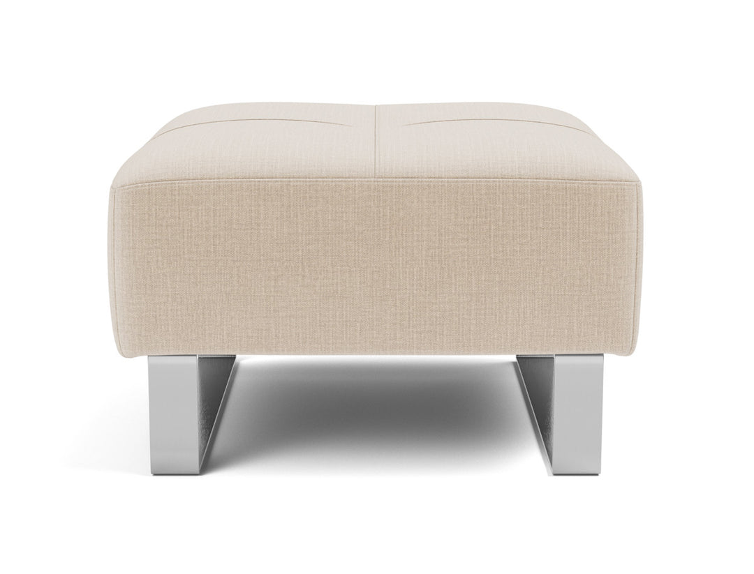 Taburet otoman Supremax/Cassius D.E.L. 65x65cm, tesatura la alegere #material_410-esina-almond