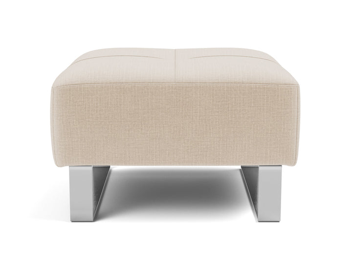 Taburet otoman Supremax/Cassius D.E.L. 65x65cm, tesatura la alegere #material_410-esina-almond