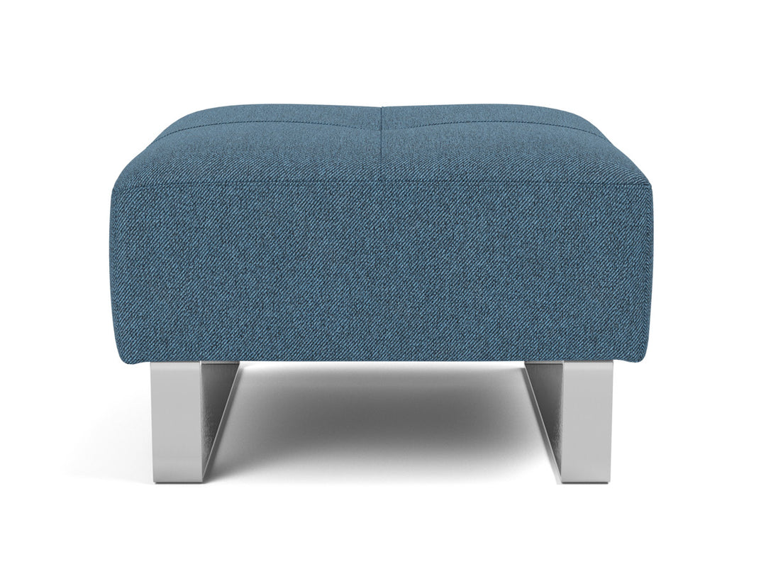 Taburet otoman Supremax/Cassius D.E.L. 65x65cm, tesatura la alegere #material_302-weda-blue